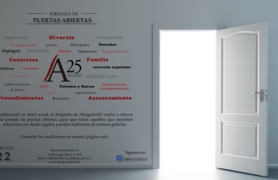 Jornada de Puertas Abiertas. 22 de Julio.